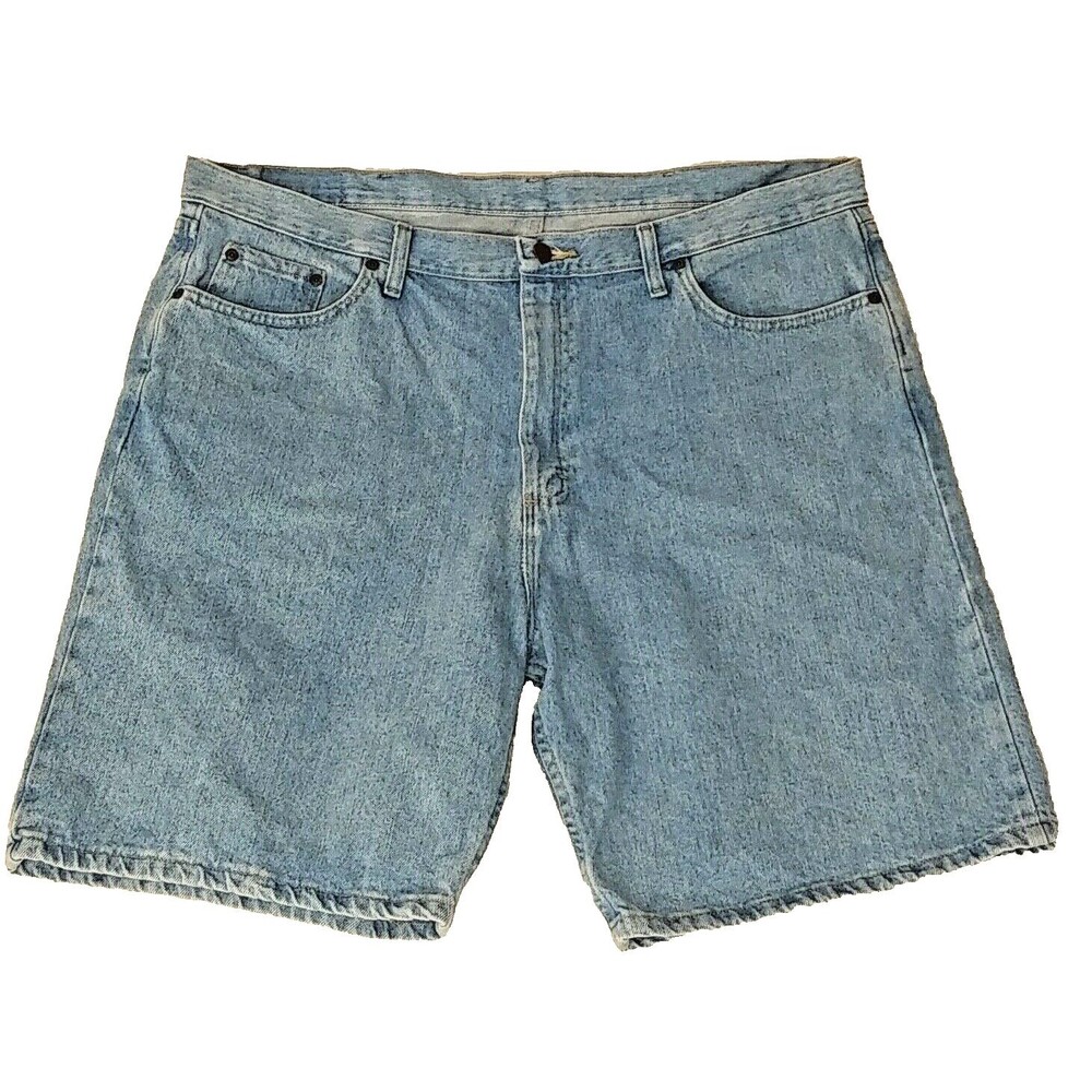 Wrangler Denim Jean Shorts Premium Quality Relaxed Fit  Blue Size 42